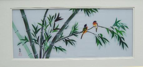 Birds in Bamboo II