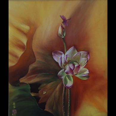 Lotus and Dragonfly 27